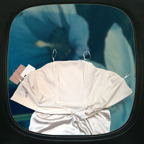 C/MEO cameo ecru dress gown - Picture 7 of 8